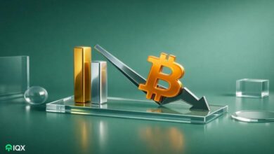 gold and silver hit new records while bitcoin btc falls again here s why
