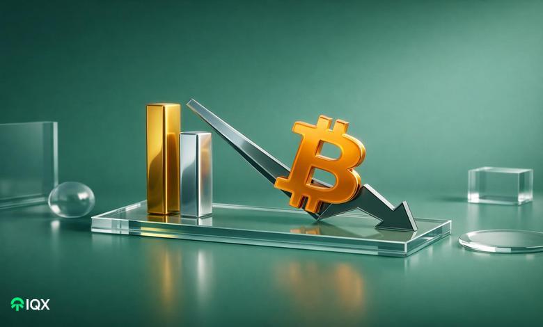 gold and silver hit new records while bitcoin btc falls again here s why