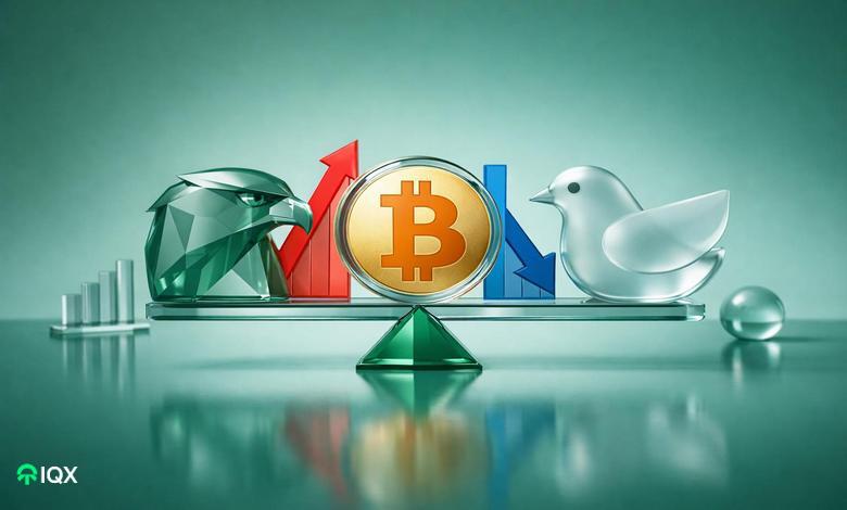 bitcoin caught between hawkish fed and dovish warsh