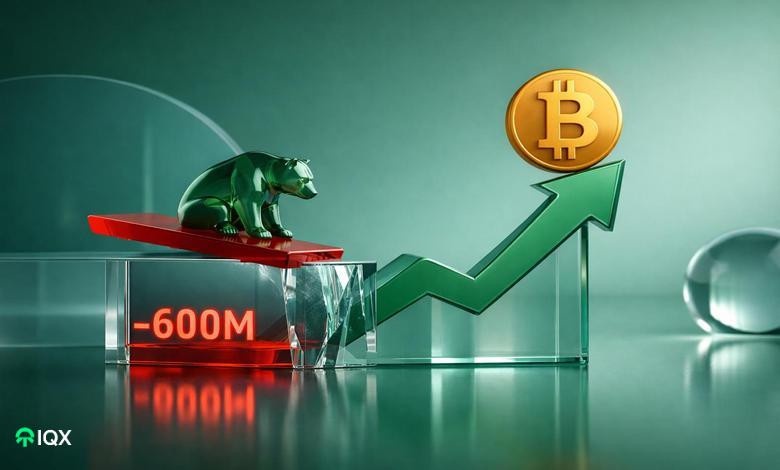bitcoin bears at risk of 600m liquidation raising chance for rally to 70k