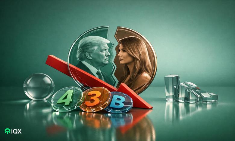 investors lost 4 3 billion on trump and melania tokens