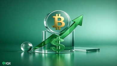 bitcoin tops dollar68k after stock market rebound strong earnings data boost risk appetite