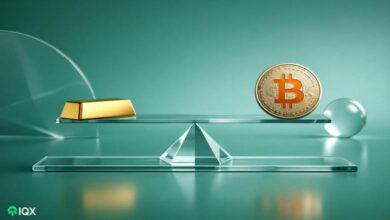which should you choose during sharp declines gold or bitcoin btc jpmorgan answers