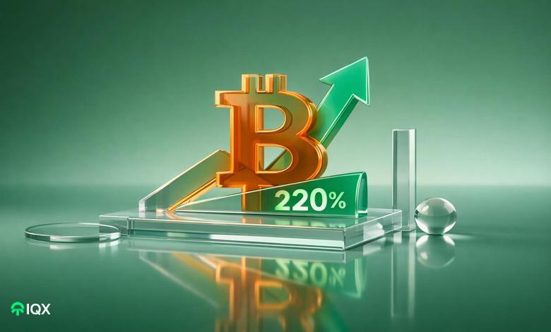 rare bitcoin signal flashes will a 220percent btc price rally follow