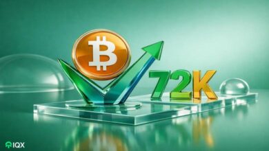 bitcoin dollar72k target possible if v shaped recovery pattern completes