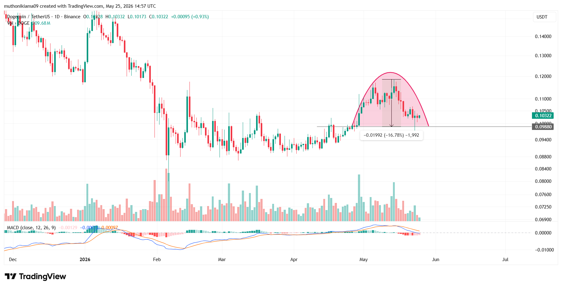 لماذا لا يرتفع سعر دوجكوين؟
